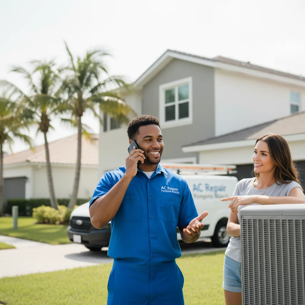 AC Repair Pompano Beach customer support in Gold Bar